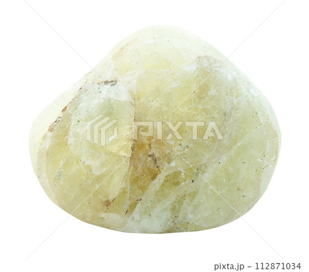 tumbled saamite mineral isolated on white tumbled saamite mineral isolated on white 112871034