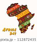 Africa day tribal art  112872435