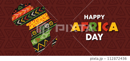 Africa day tribal art  112872436