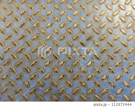 Metal pattern with scratches and damages 112872444