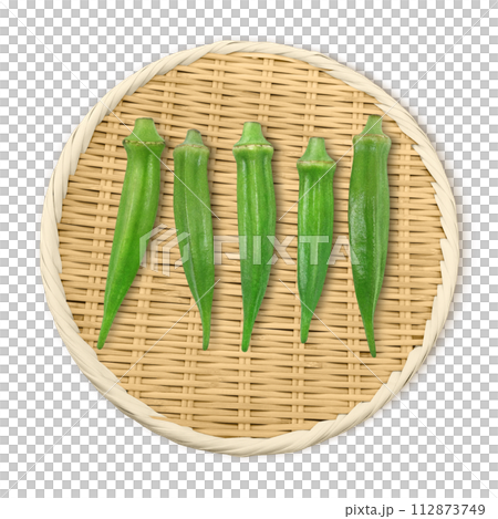 オクラのイラスト リアル 112873749