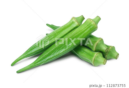 オクラのイラスト リアル 112873755