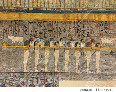 Tomb KV16 in the Egyptian Valley of the Kings, in the Theban necropolis, Egypt, Luxor. 112874941