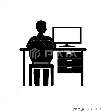 work from home logo 112876148