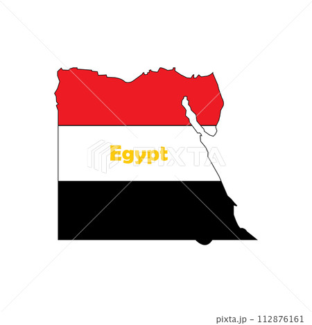 egypt map icon 112876161