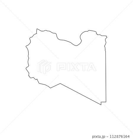 libya map icon libya map icon 112876164