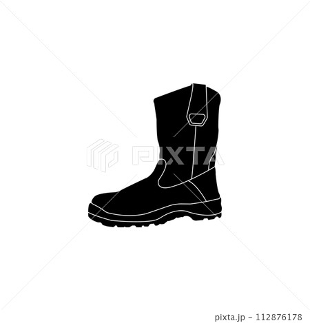 safety shoes icon 112876178