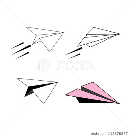 Paper plane icon 112876277