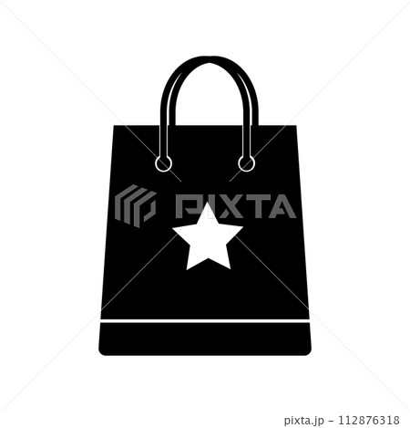 shopping bag icon 112876318
