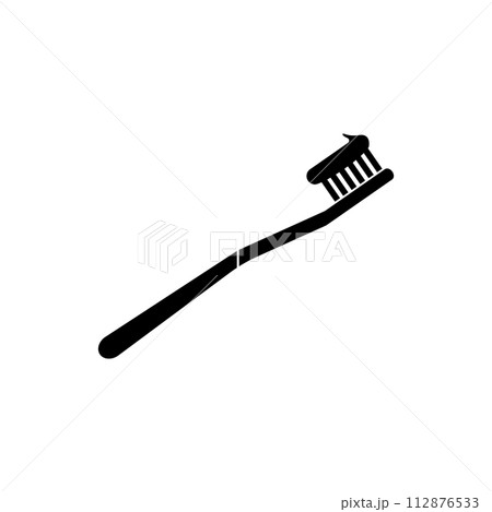 toothbrush icon 112876533