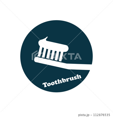 toothbrush icon 112876535