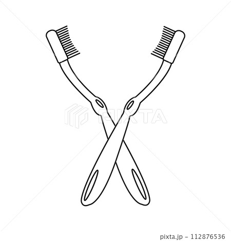 toothbrush icon 112876536