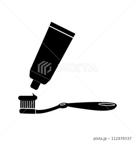 toothbrush icon 112876537