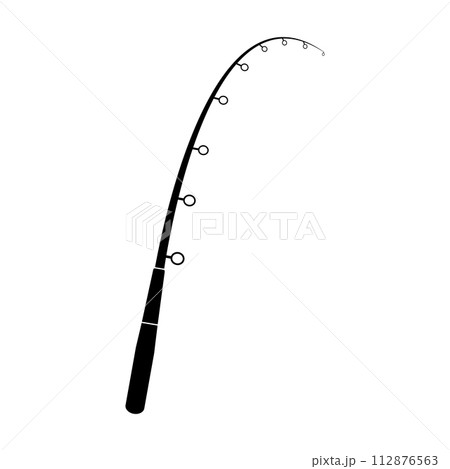 fishing rod icon fishing rod icon 112876563
