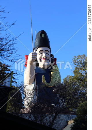 大前神社には大きなえびす様が鎮座されています 大前神社には大きなえびす様が鎮座されています 112878645