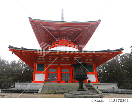 高野山金剛峯寺　根本大塔 112878861