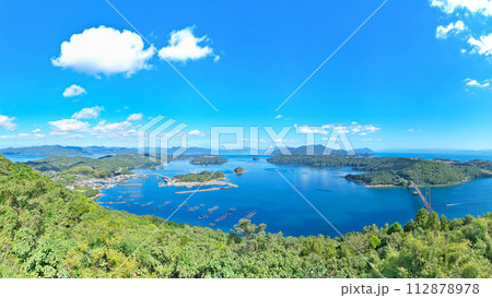 【針尾公園 展望台からの風景】 (高解像度版) 鹿児島県出水郡長島町鷹巣 【針尾公園 展望台からの風景】 (高解像度版) 鹿児島県出水郡長島町鷹巣 112878978