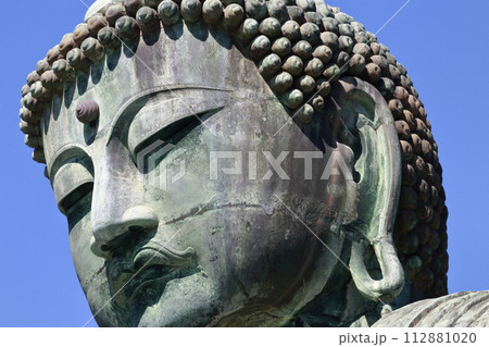 鎌倉大仏　高徳院　顔 112881020