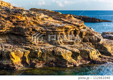 千畳敷から三段壁千畳敷エリアの眺め【和歌山県西牟婁郡】 112881040