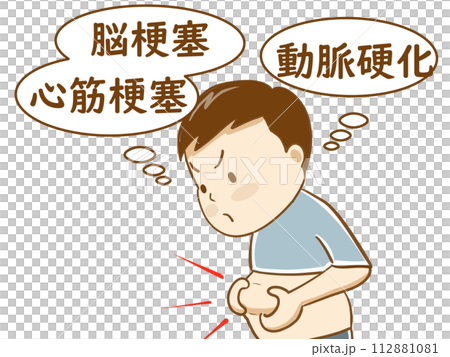 I thought while clutching my stomach. I thought while clutching my stomach. 112881081