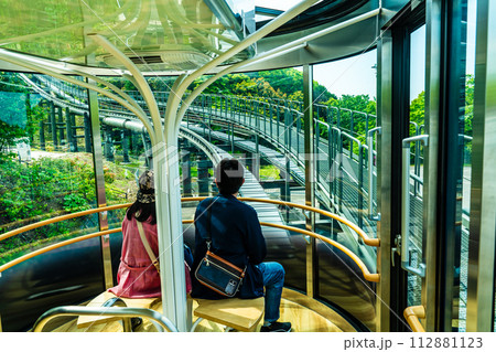 稲佐山スロープカーからの眺め　【長崎市】 112881123