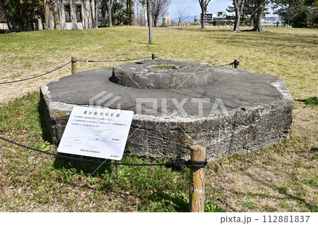 笠寺公園に残る太平洋戦争の高射砲砲台跡 笠寺公園に残る太平洋戦争の高射砲砲台跡 112881837