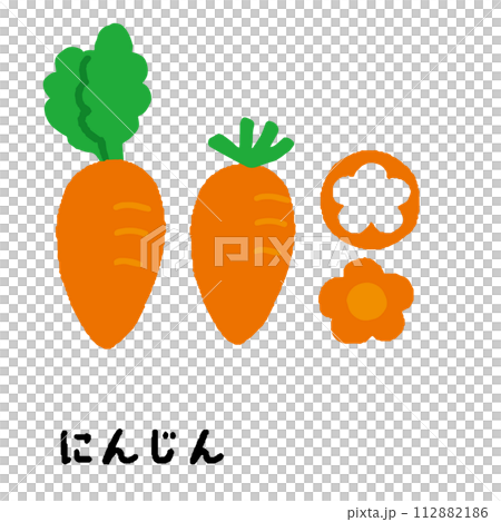夏季蔬菜胡蘿蔔 夏季蔬菜胡蘿蔔 112882186
