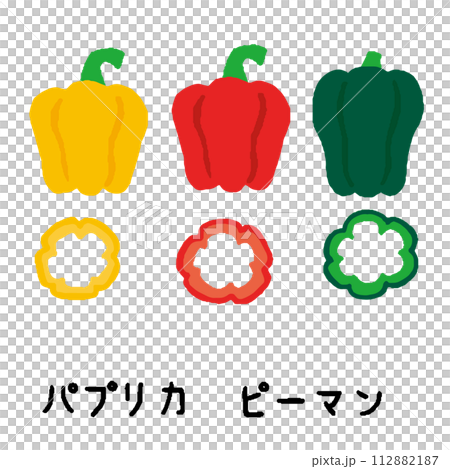 夏季蔬菜辣椒青椒 112882187