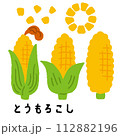 夏野菜　とうもろこし 112882196