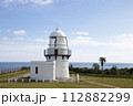 青空と禄剛埼灯台 112882299