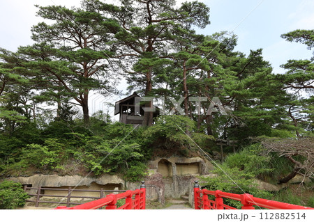 雄島、渡月橋と御嶋真珠稲荷大明神【宮城・松島】 112882514