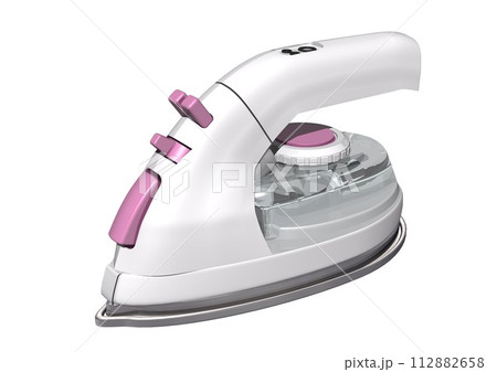 アイロン 電化製品 家電 電気製品 単体(3DCGイメージ) アイロン 電化製品 家電 電気製品 単体(3DCGイメージ) 112882658