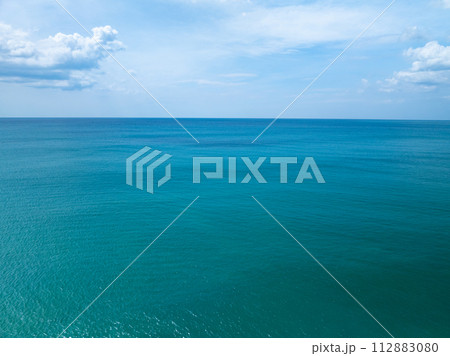 Summer sea waves nature background,Drone aerial view ocean background Summer sea waves nature background,Drone aerial view ocean background 112883080