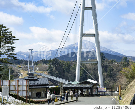 冬の九重.夢.大吊橋 冬の九重.夢.大吊橋 112884069