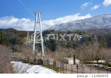 冬の九重.夢.大吊橋 冬の九重.夢.大吊橋 112884070