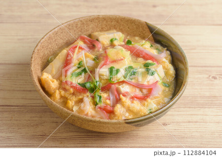 豆腐の玉子あんかけ 豆腐の玉子あんかけ 112884104