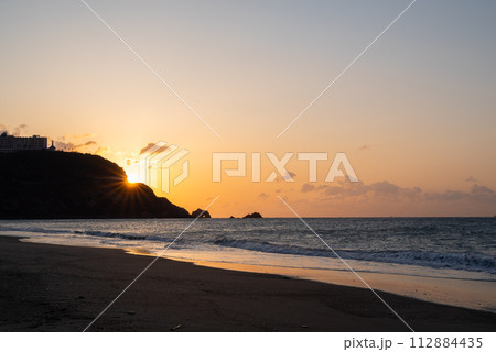 夜明け前　伊良湖・恋路ヶ浜 112884435