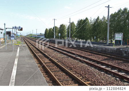 栗山駅　JR栗山駅　くりやま　Kuriyama　室蘭本線 112884824