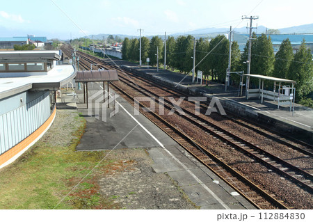 栗山駅　JR栗山駅　くりやま　Kuriyama　室蘭本線 112884830