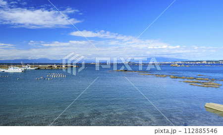 葉山から見た湘南の海 葉山から見た湘南の海 112885546