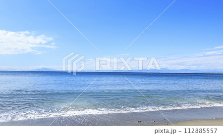 葉山から見た湘南の海 葉山から見た湘南の海 112885557