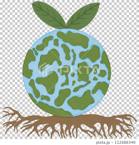 Earth Day illustration set. Environmental problems and environmental protection. 112886340