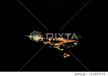 【小笠原】奥村付近の風景（夜景） 112887372