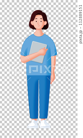 有醫療記錄的護士 112889151