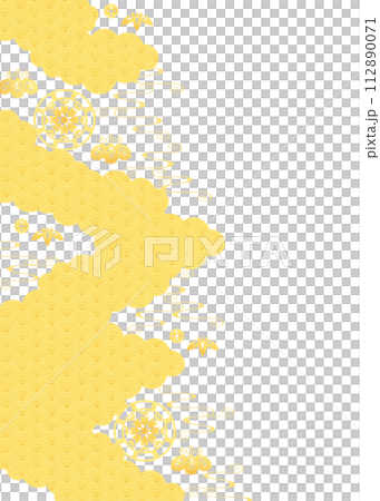 Background material - Japanese pattern (Children's Day image) 2-4 112890071