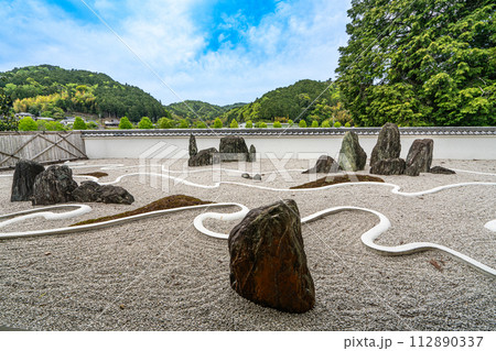【重要伝統的建造物群保存地区】福住　川原住吉神社 住之江の庭5　兵庫県丹波篠山市 112890337