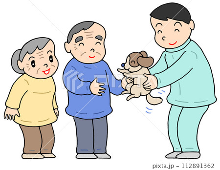 介護 - 介護施設・動物介在介護・ドッグセラピー 介護 - 介護施設・動物介在介護・ドッグセラピー 112891362