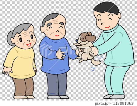 介護 - 介護施設・動物介在介護・ドッグセラピー 介護 - 介護施設・動物介在介護・ドッグセラピー 112891362