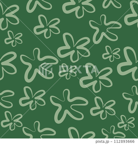 floral seamless pattern 112893666