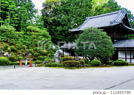 【京都】春の東福寺　開山堂の庭園 112893796